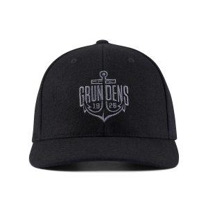 Logo Anchor Wool Trucker