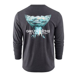 Salmon Tailscape LS T-Shirt